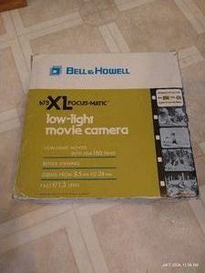 Vintage Bell & Howell Movie Camera