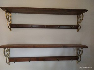 Lot of (2) Teacup Wall Shelves - 30 Wide