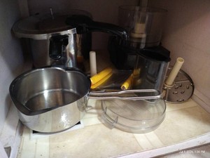 Cooking Lot - Sauce Pan, Pressure Cooker, Cuisinart Food Processor