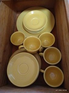 Yellow Fiestaware Lot