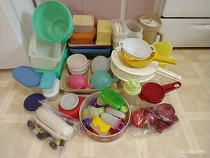 Huge Lot of Misc. Tupperware Old & New