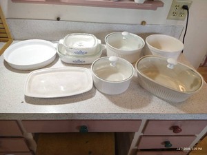 Ovenware Lot - Corningware, Roshco, Etc. Casserole Dishes