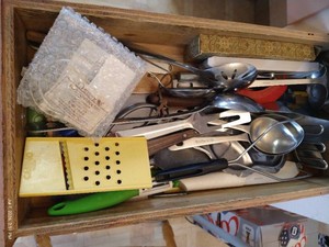 Kitchen Utensil Drawer Contents