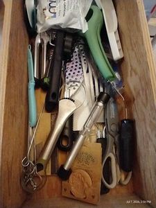 Drawer of Kitchen Gadgets