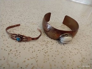 (2) Copper Bracelets
