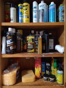 Cabinet Contents - Household Chemicals