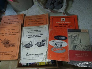 Allis-Chalmers Operating Instructions