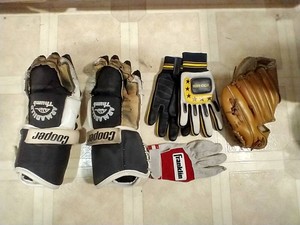 Lot of Sports Gloves
