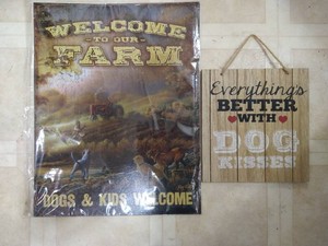 Decorative Dog Wall Signs