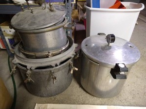 Pressure Canning Lot - Parts Missing