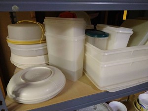 Large Lot of Vintage Tupperware