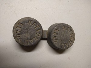 Complete 2-Park National Lead Co. Ingot