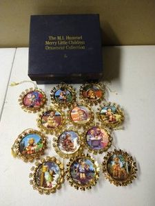 MI Hummel Merry Little Children Ornament Collection Box Set of (12)