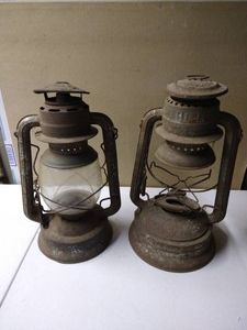 (2) Vintage Lanterns