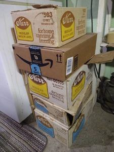 (5) Boxes of Canning Jars - Ball & Kerr