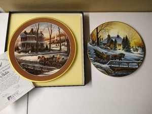 (2) Terry Redlin Collector Plates