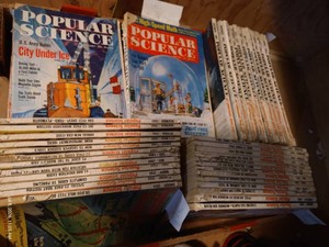 Popular Science Magazines From 1960 - 1964