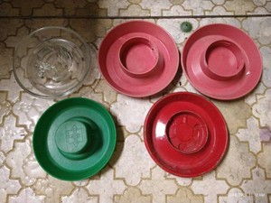 (5) Vintage Chicken Waterers