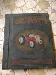 Vintage Ford Service Manual - Super Cool Binder