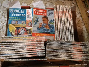 Popular Science Magazines From 1965 - 1969