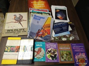 Lot of Nature Books & Magazines