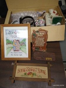 Home Sweet Home Vintage Decor Lot