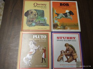 (4) Hardcover Famous Animal Books