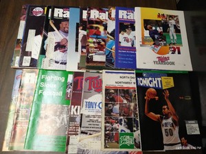Vintage Yearbooks & Programs - MN Twins, Fighting Sioux, Etc.