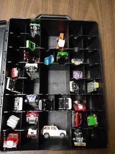 Vintage Hot Wheels Case with Cars - Includes Red Line