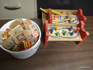 Vintage Toys - Playskool, Blocks, Etc.