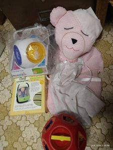 Baby Lot - Tupperware Toy, Diaper Holder, Etc.