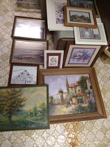 Large Lot of Wall Art - Vintage & Newer