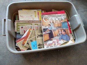 Ephemera Lot - Old Farming Papers, Books, Magazines, Etc.