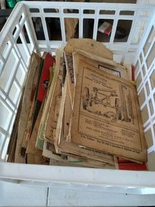 Crate Full of Vintage Pamphlets & Ephemera