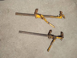 (2) Vintage Fence Wire Stretchers