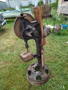 Homemade Vintage Drill Press