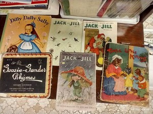 Vintage Jack & Jill Magazines, Dilly-Dally Sally, Etc.