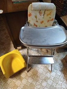 Vintage Cosco High Chair & Booster Seat