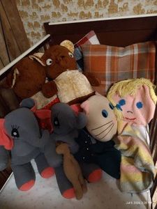 Vintage Handmade Stuffed Animal Lot