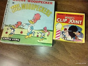 Castle Films Woody Woodpecker Film Reels