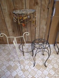 (3) Misc. Plant Stands
