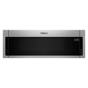 $449 Whirlpool 1.1-cu ft 1000-Watt Low Profile 30-in Over-the-Range Microwave (Stainless Steel)