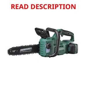 $142 Masterforce  20-Volt Brushless Cordless 12 Chainsaw