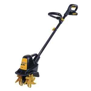 Yardworks  7-12 20-Volt Cordless TillerCultivator