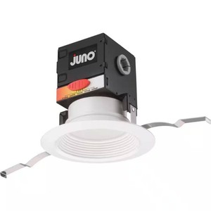 Contractor Select JBK4 RD 4 in. Selectable CCT Canless Integrated LED White Recessed Light