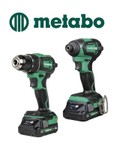 $219 Metabo HPT  18-Volt Cordless Brushless 1/2" Drill & 1/4" Impact Driver Combo Kit