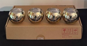 O - Letine Votive Candleholders (Lot of 12)