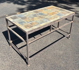G - Tile Top Coffee Table