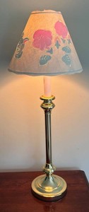 MB - Table Lamp Floral Shade