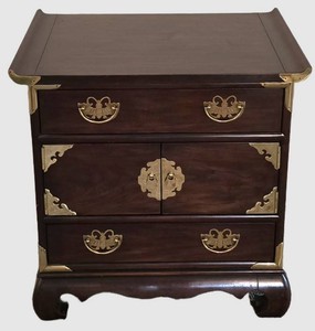LR - Vintage Korean NightstandEnd Table